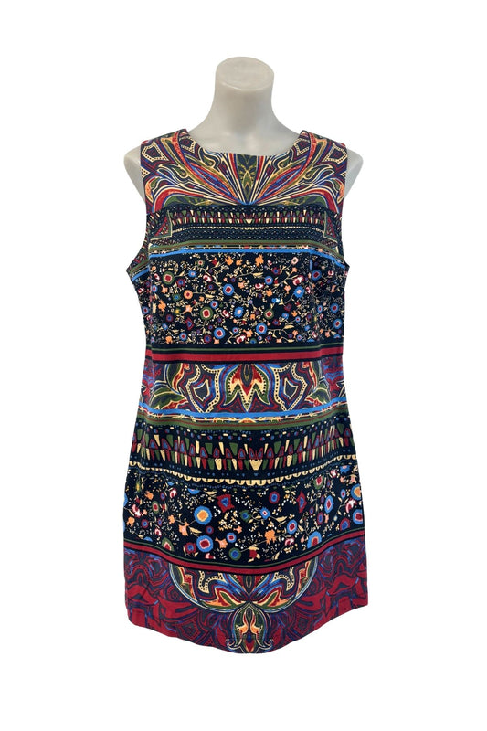 Desigual tribal print a-line vest dress, 14/16