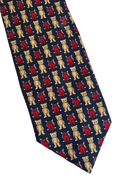 St Michael from Marks + Spencer silk teddy bear tie