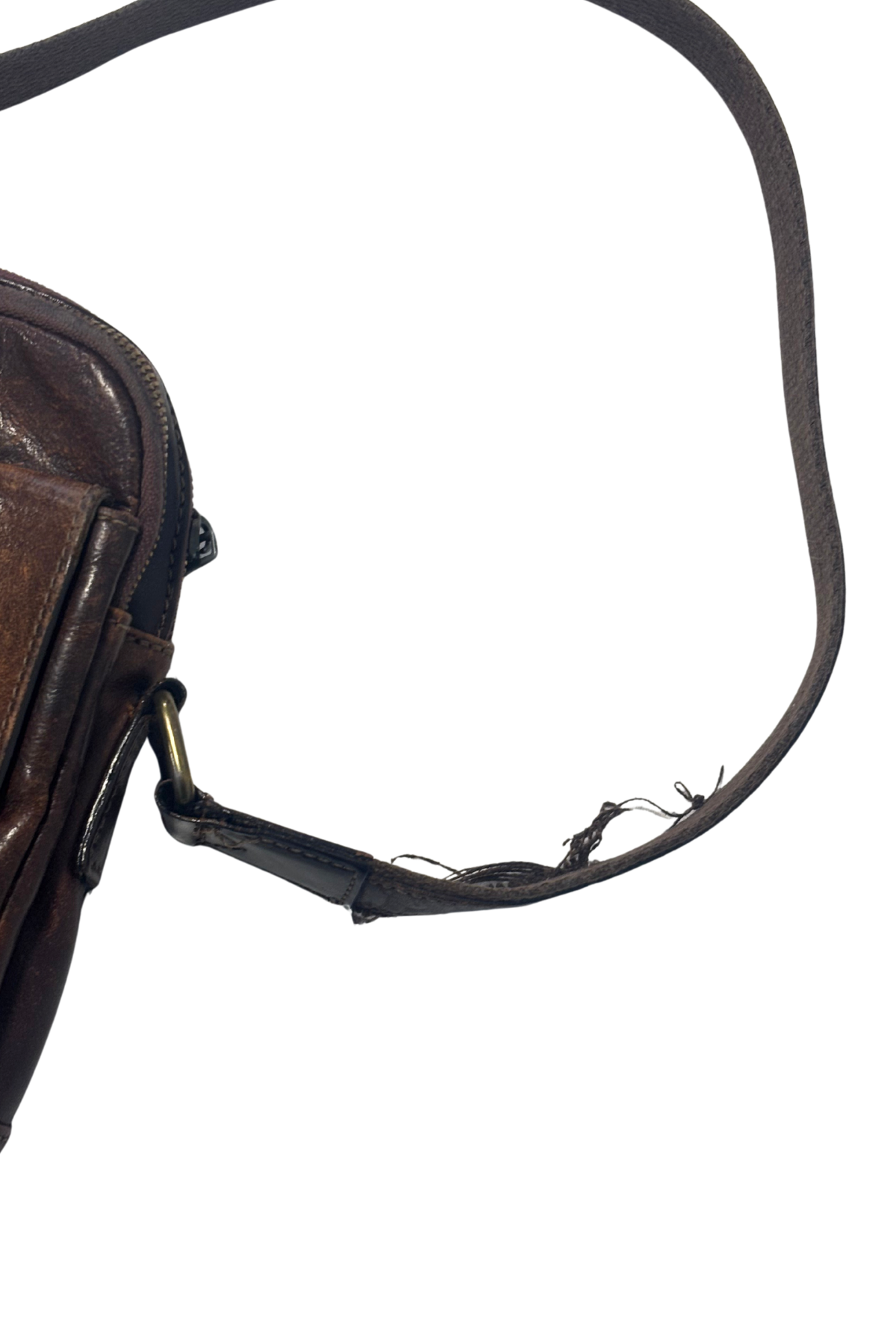 Vera Pelle Italian made cross body satchel