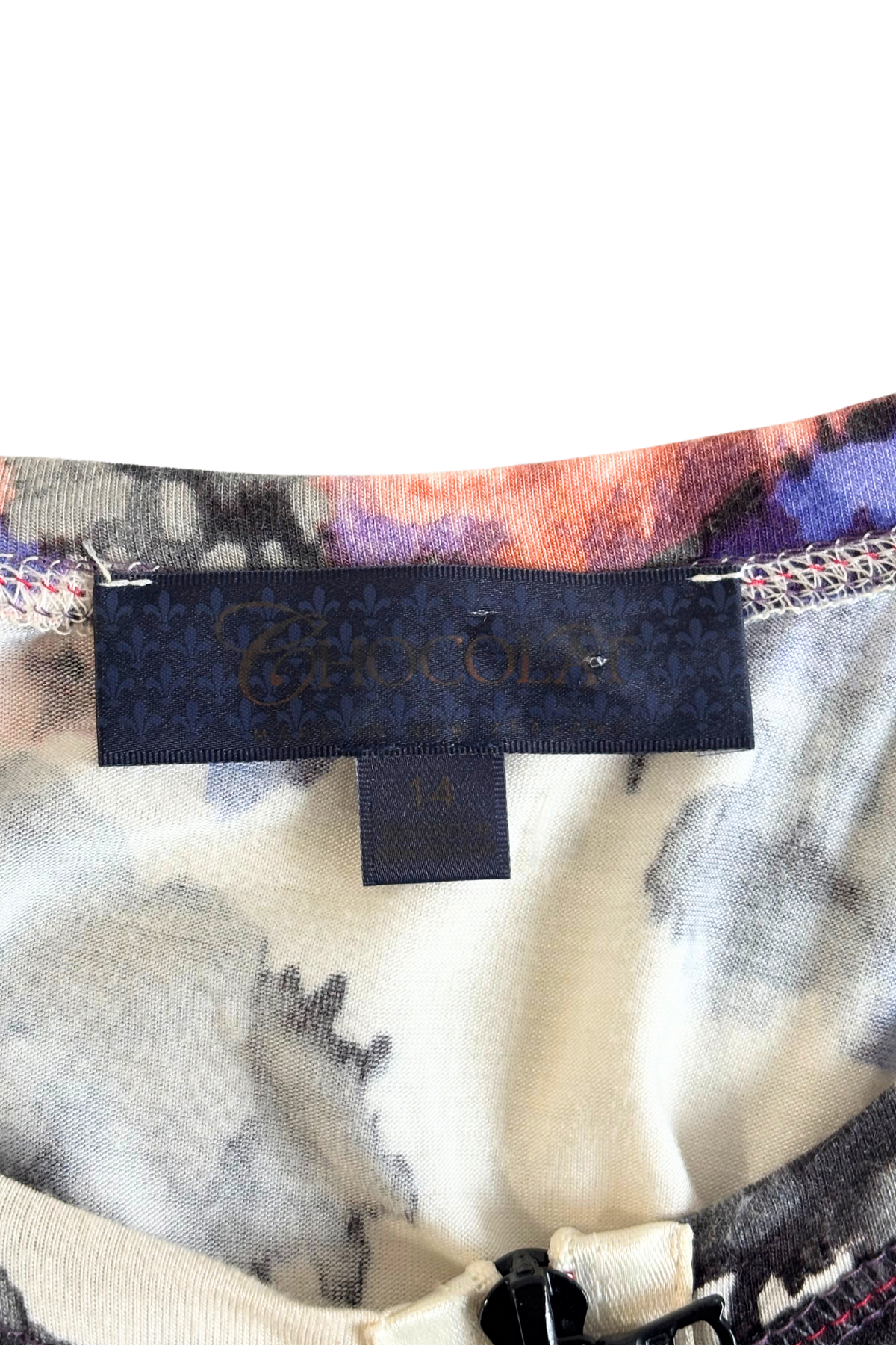 Chocolat colour blead tunic dress, 14