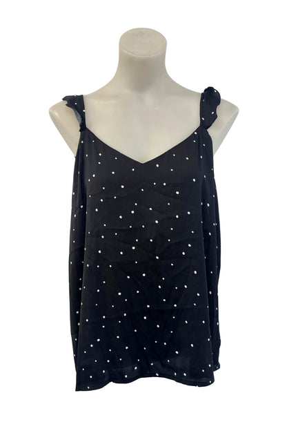 SASS polka dot frilly tank top, 14