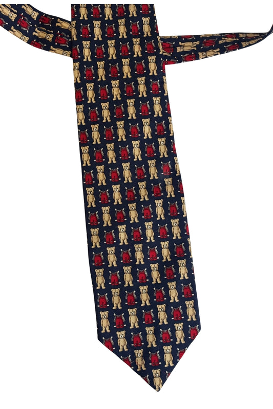 St Michael from Marks + Spencer silk teddy bear tie