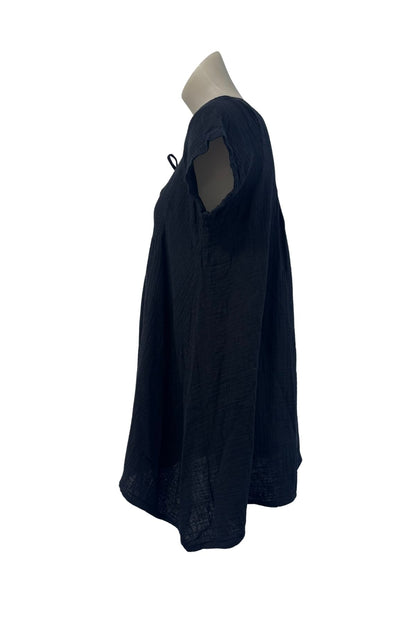 Flowy peplum blouse, M