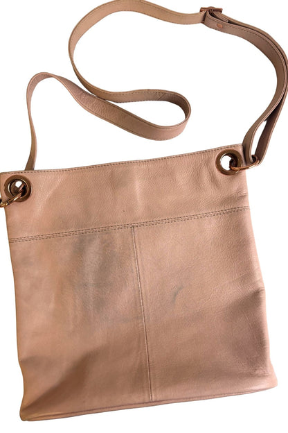 SATCH genuine leather blush pink handbag