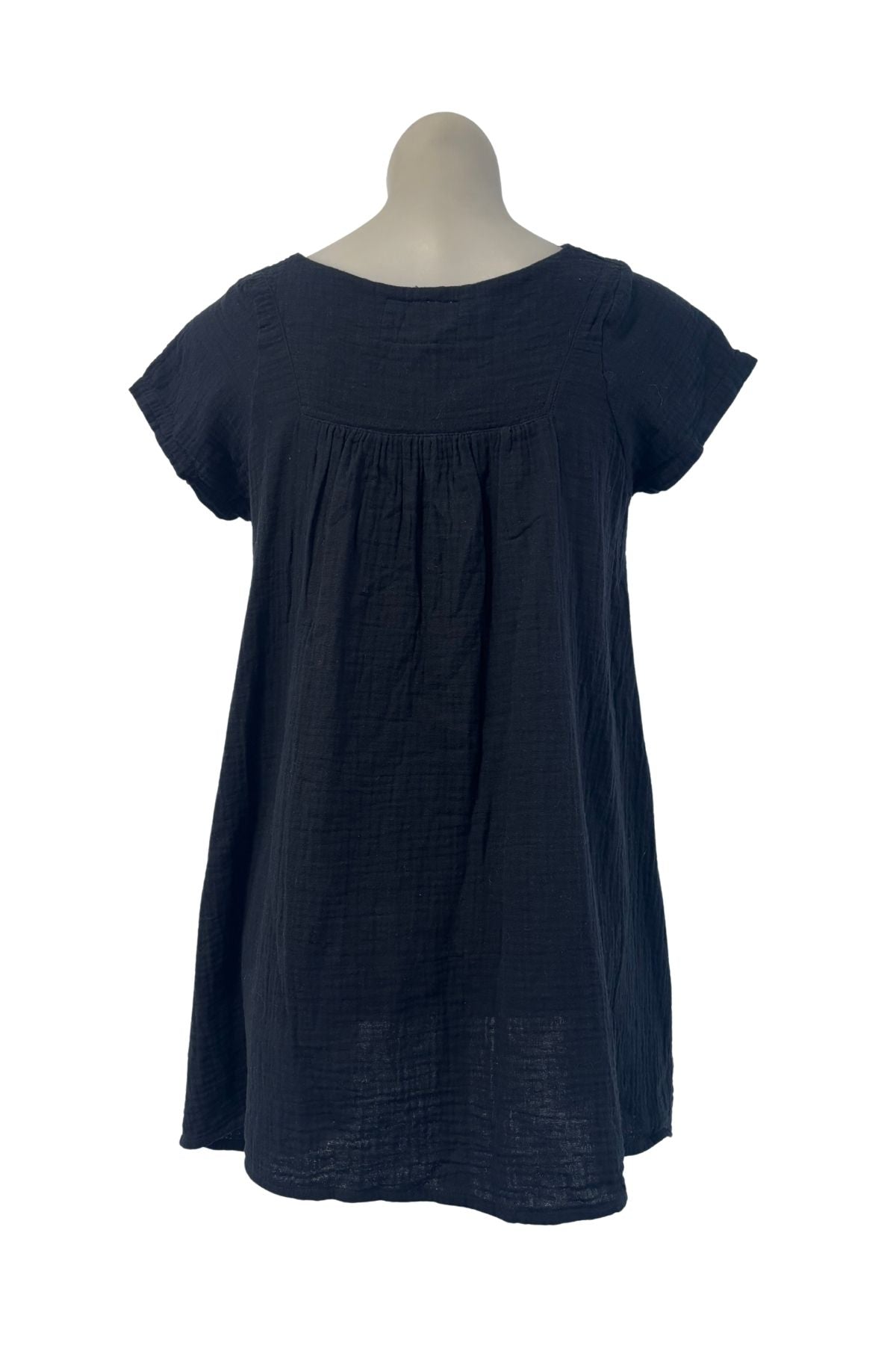 Flowy peplum blouse, M