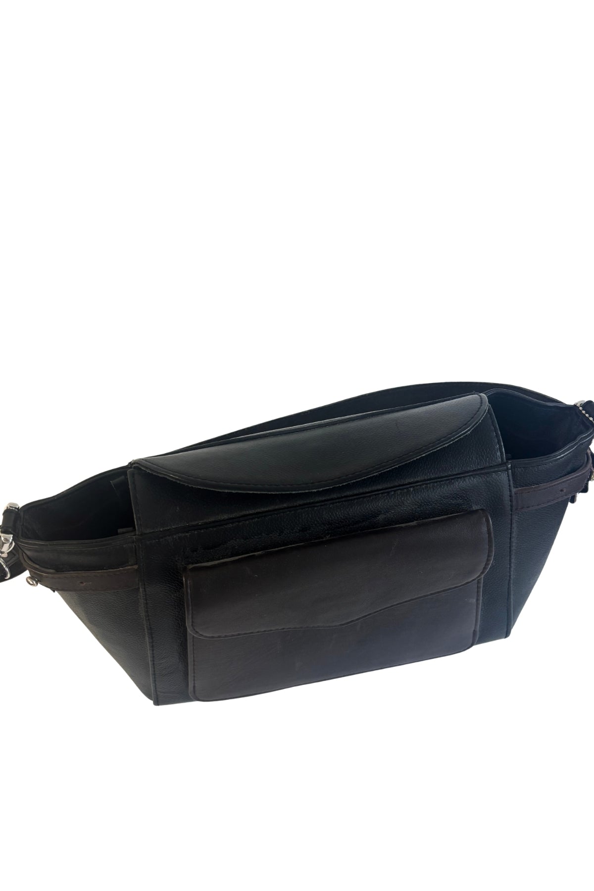 2 Tone leather handbag