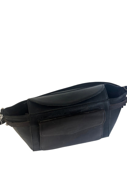 2 Tone leather handbag