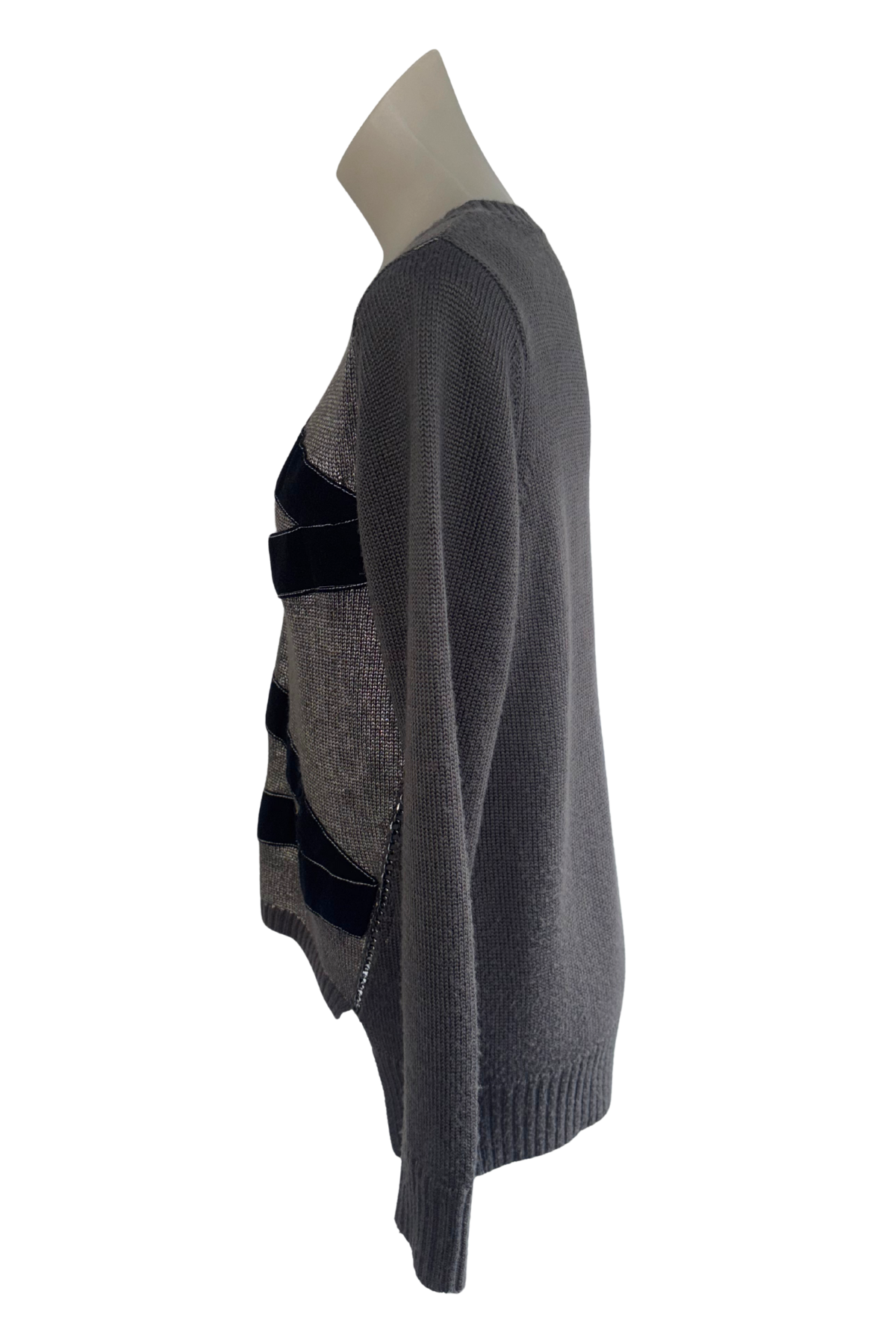 Fate sparkly silver knit jumper, 12