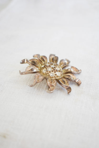 Vintage flower brooch