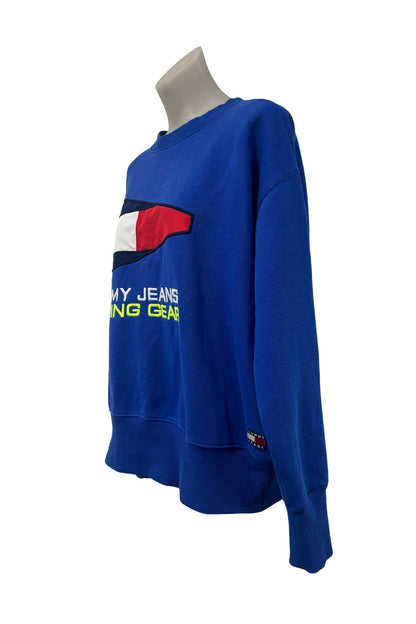 Vintage Tommy Jeans sailing gear crewneck, L