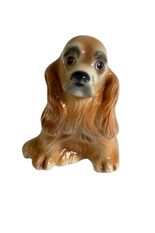 Vintage Ceramic spaniel Figurine