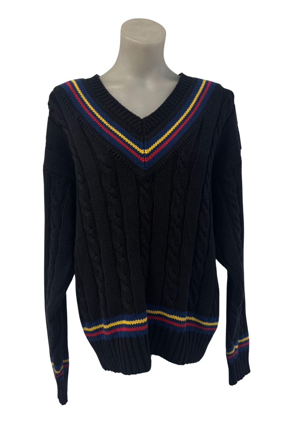 Vintage GAP preppy cable knit sweater, S