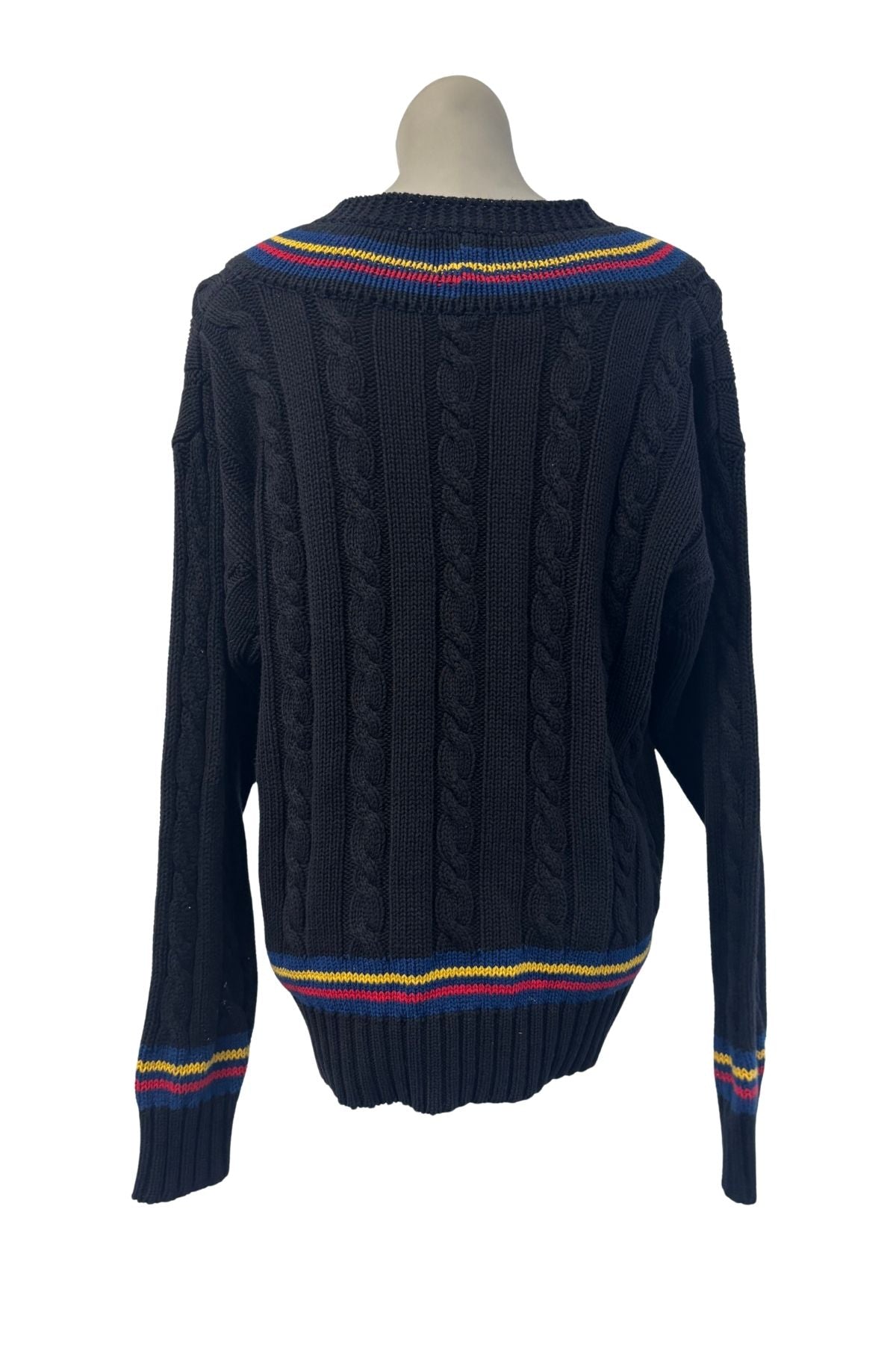 Vintage GAP preppy cable knit sweater, S