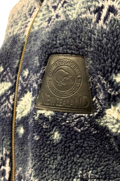 MIKA NZ made vintage fleece jumper, VSmall