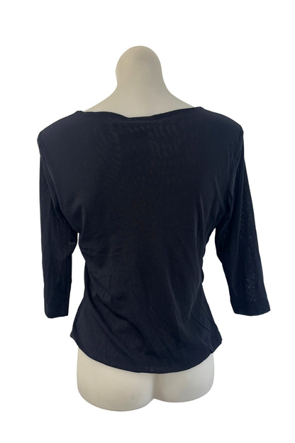 Lisa Law mesh asymmetrical blouse, 16