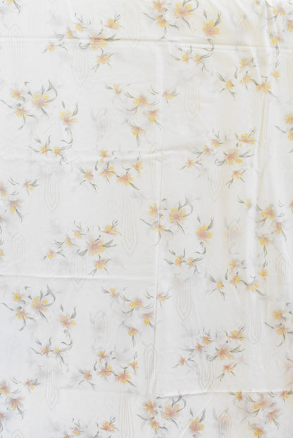 2 Retro queensize flat sheets