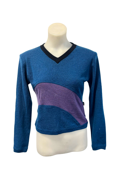 Who's Billie knit cropped jumper, S