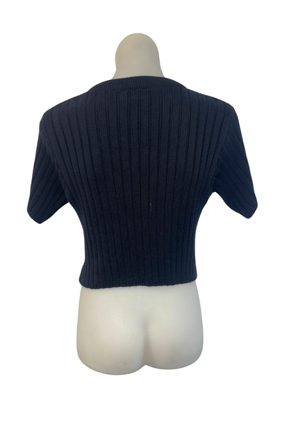 Survival NZ made cotton knit blouse, 14