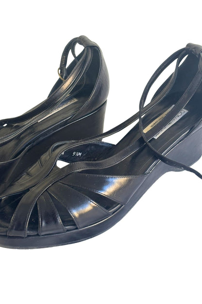 Donald J Pliner Russell + Bromley wedge heels, 9