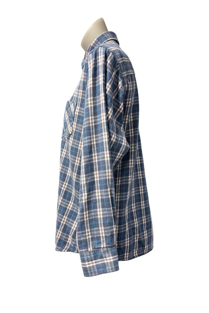 SWANNDRI NZ plaid 1/4 button shirt, 12