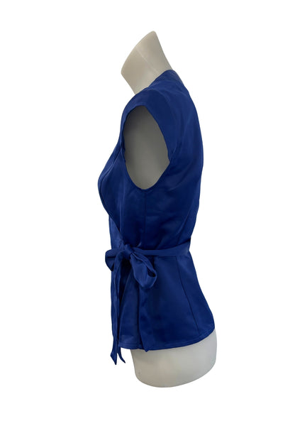 Staxs cobalt blue tie top, 8
