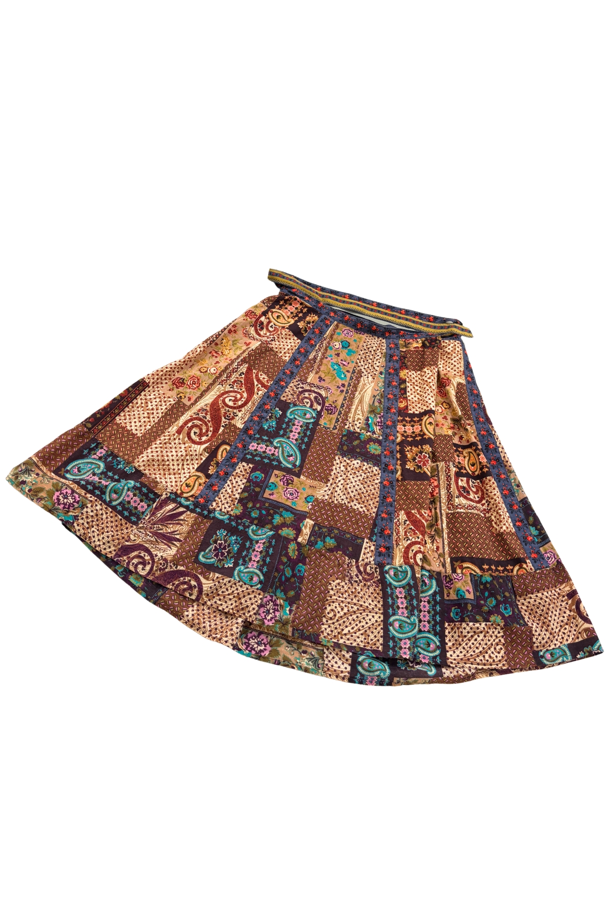 Sunny Girl groovy wrap skirt