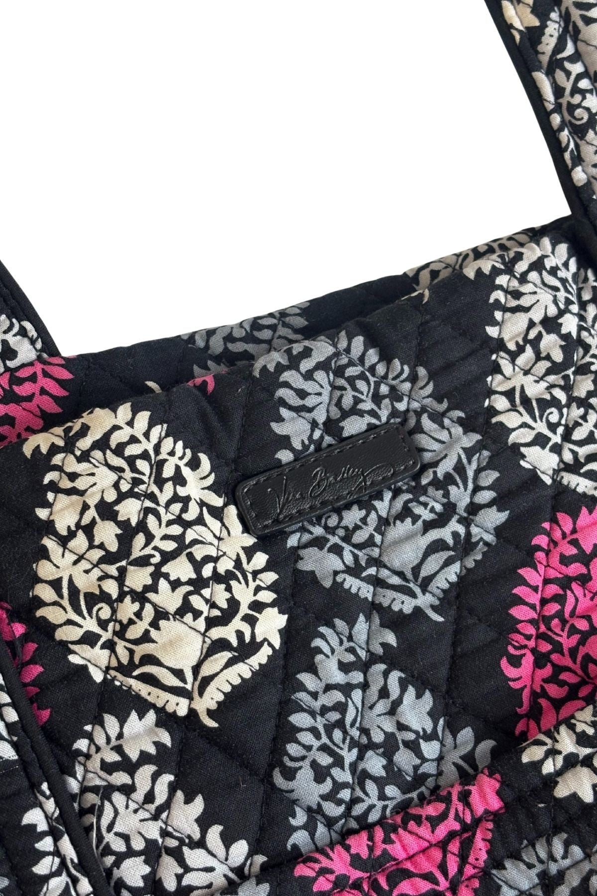 Vera Bradley quilted tote bag