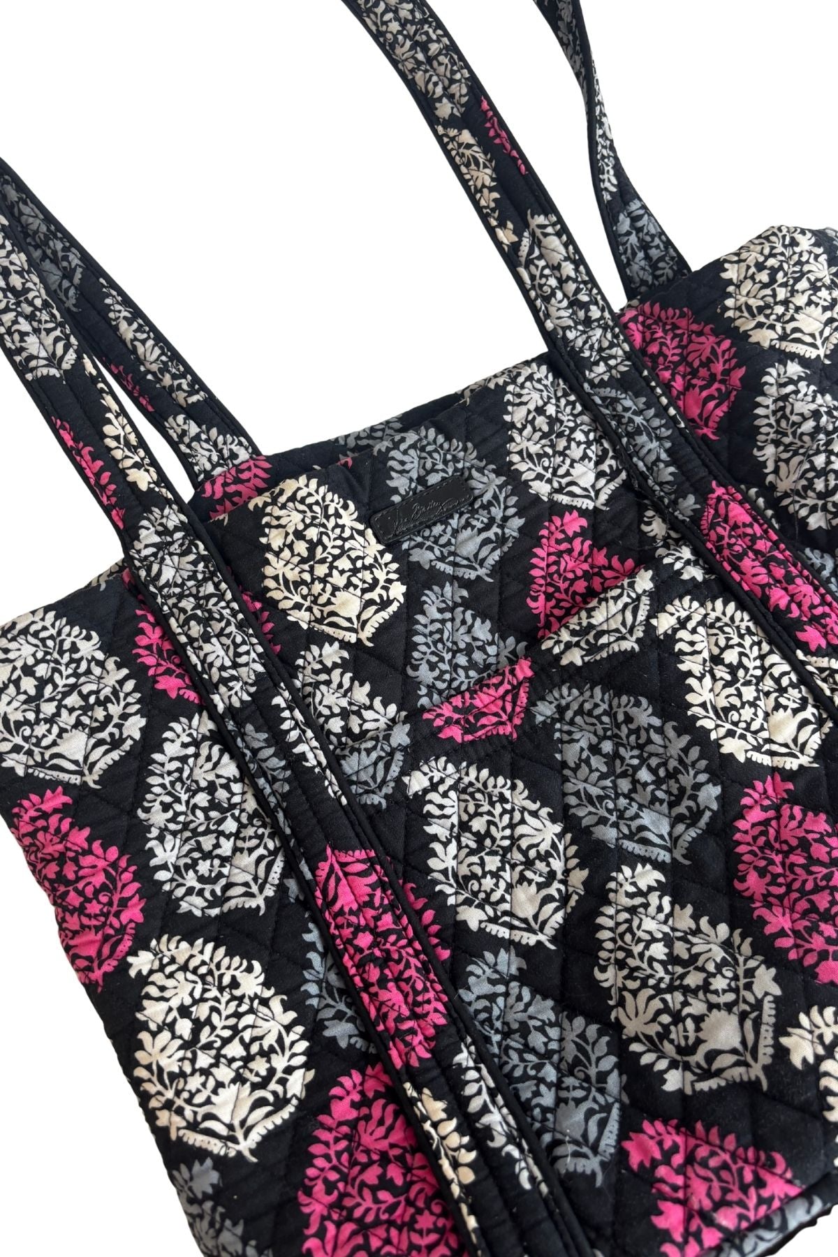 Vera Bradley quilted tote bag