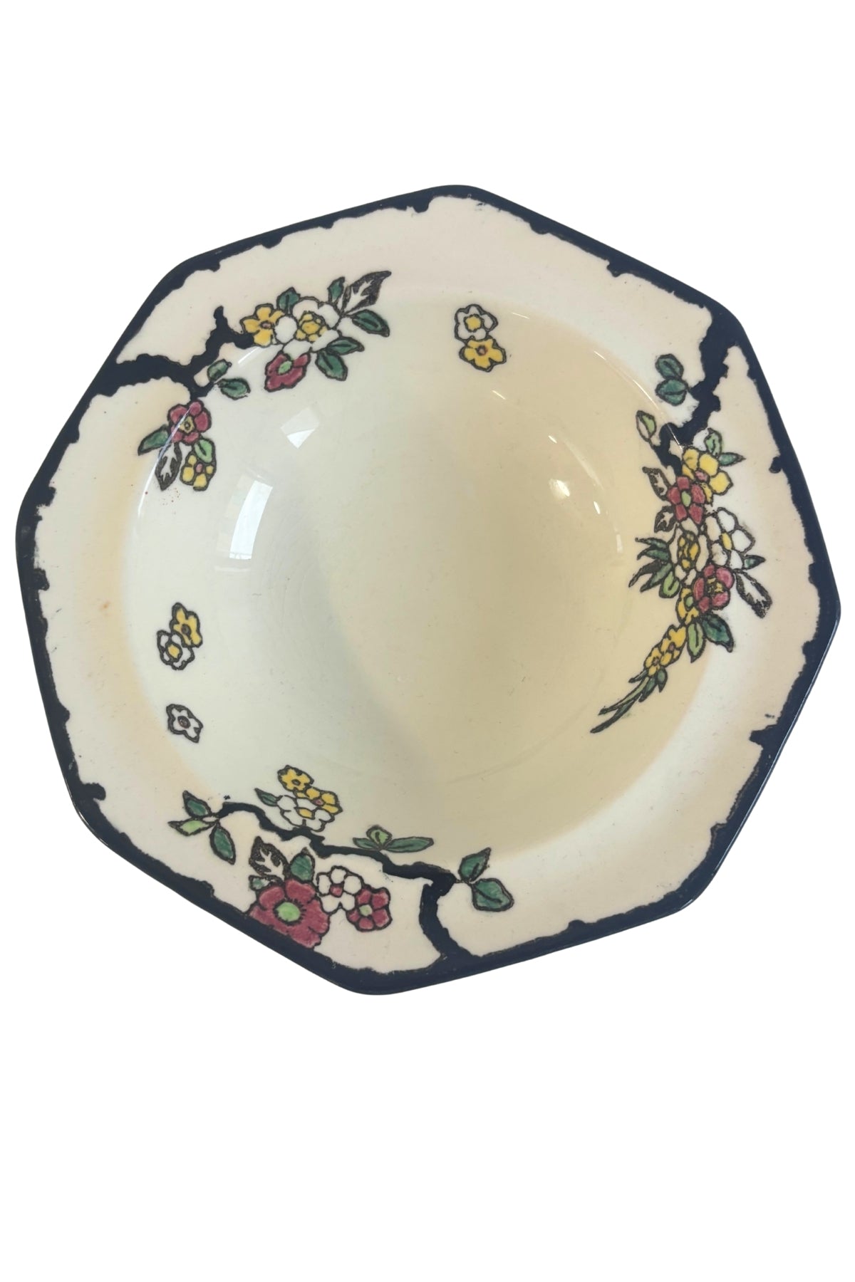 1926 Woburn Royal Doulton scattered flowers bowl