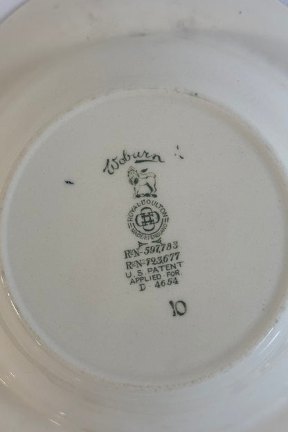 1926 Woburn Royal Doulton scattered flowers bowl