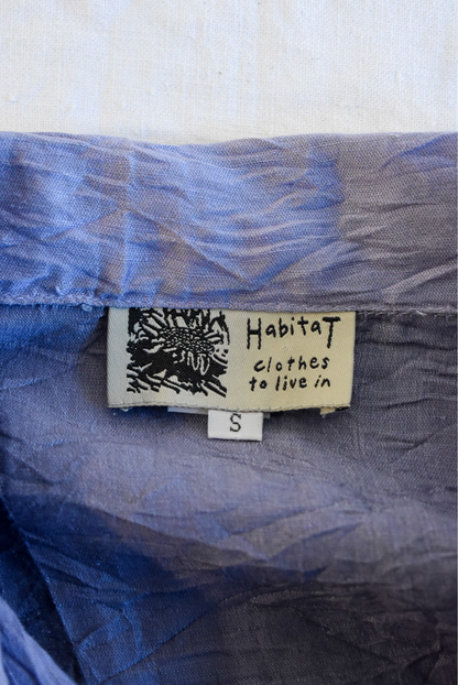 Habitat Clothes to Live in funky linen shacket, S