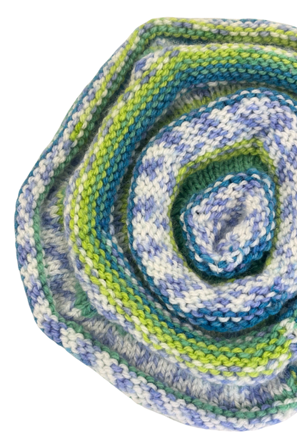 Funky handmade knit beret