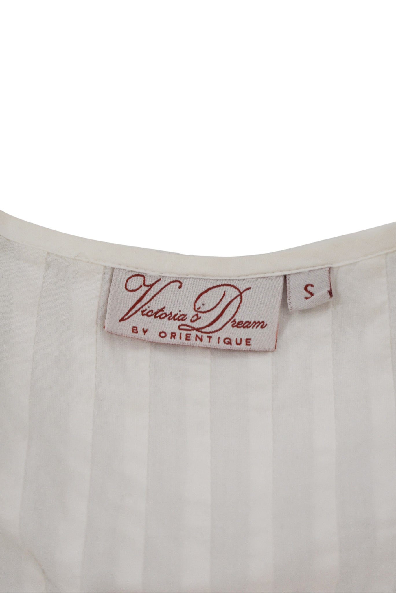 Victoria's Dream by Orientique cotton blouse, S