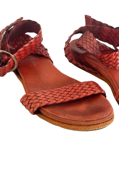 Django + Juliette braided leather sandals, EUR 36