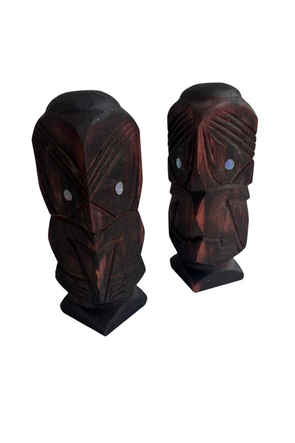 Kiwiana paua salt + pepper shakers