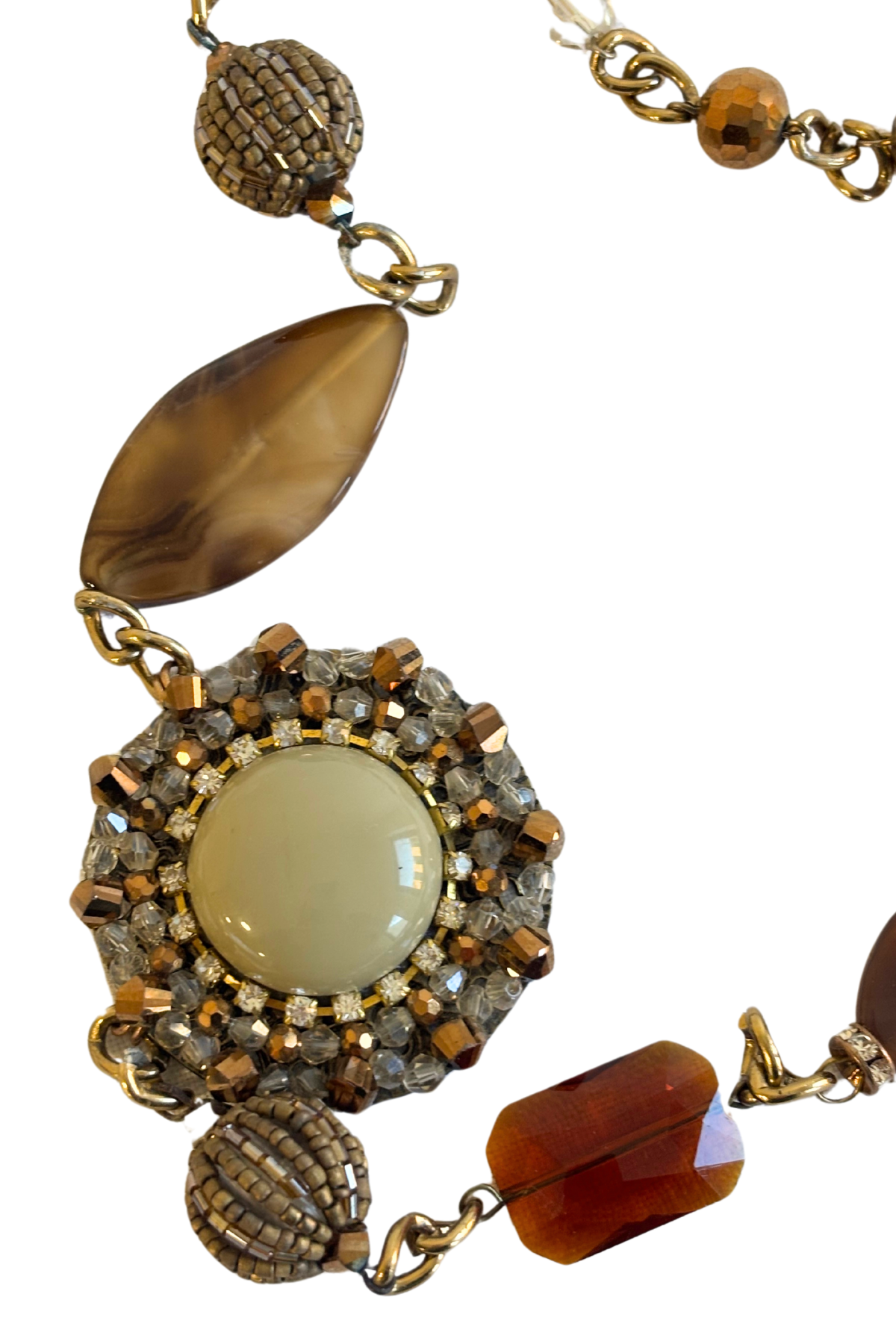 Bold statement necklace