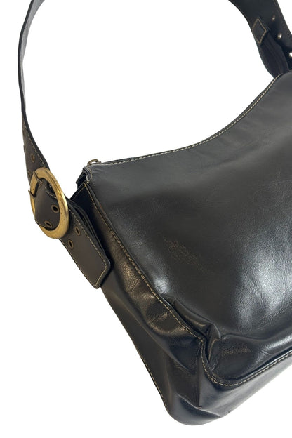 Caprice Y2K exposed stitch handbag