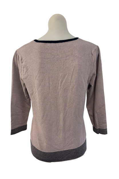 Oliver Black lightweight sweater, M