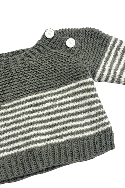 Babies striped knit jumper