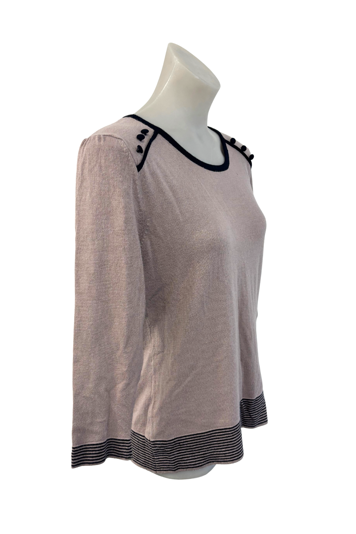 Oliver Black lightweight sweater, M