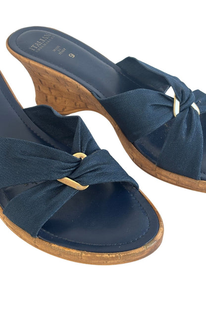 Italian Shoemakers wedge heels, US9