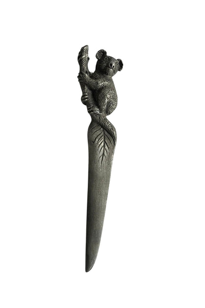 Australian made koala pewter letter opener