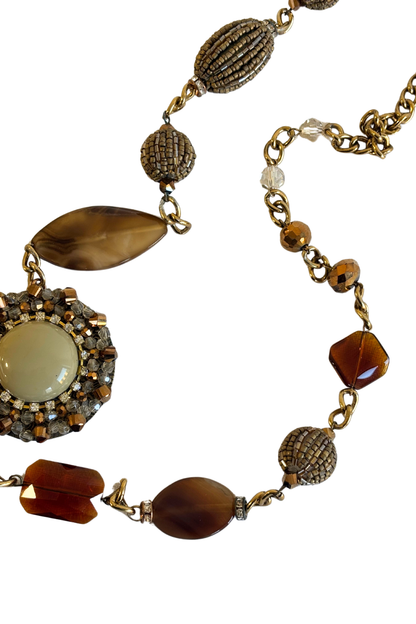 Bold statement necklace