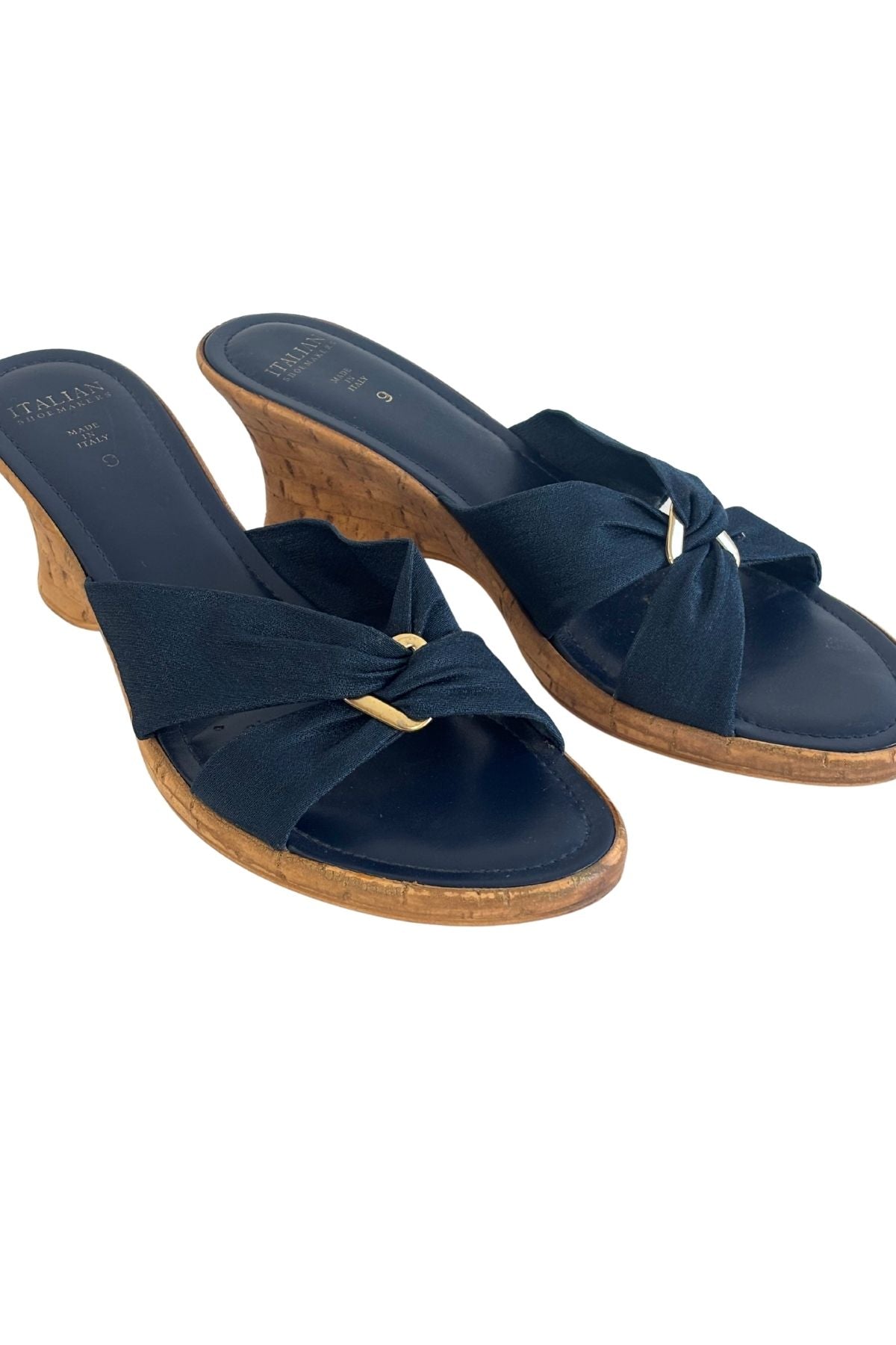 Italian Shoemakers wedge heels, US9