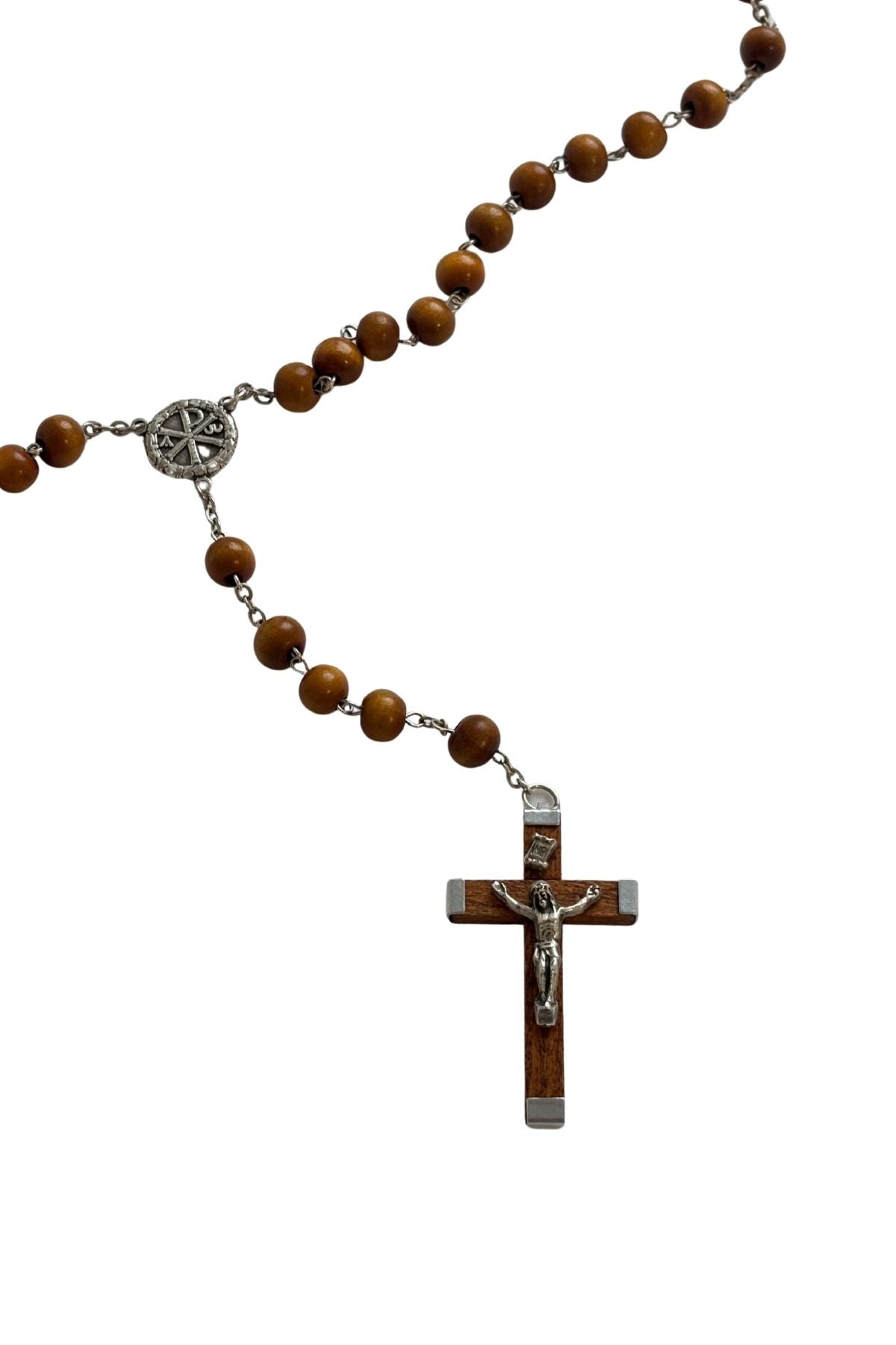 Italian made wooden rosary