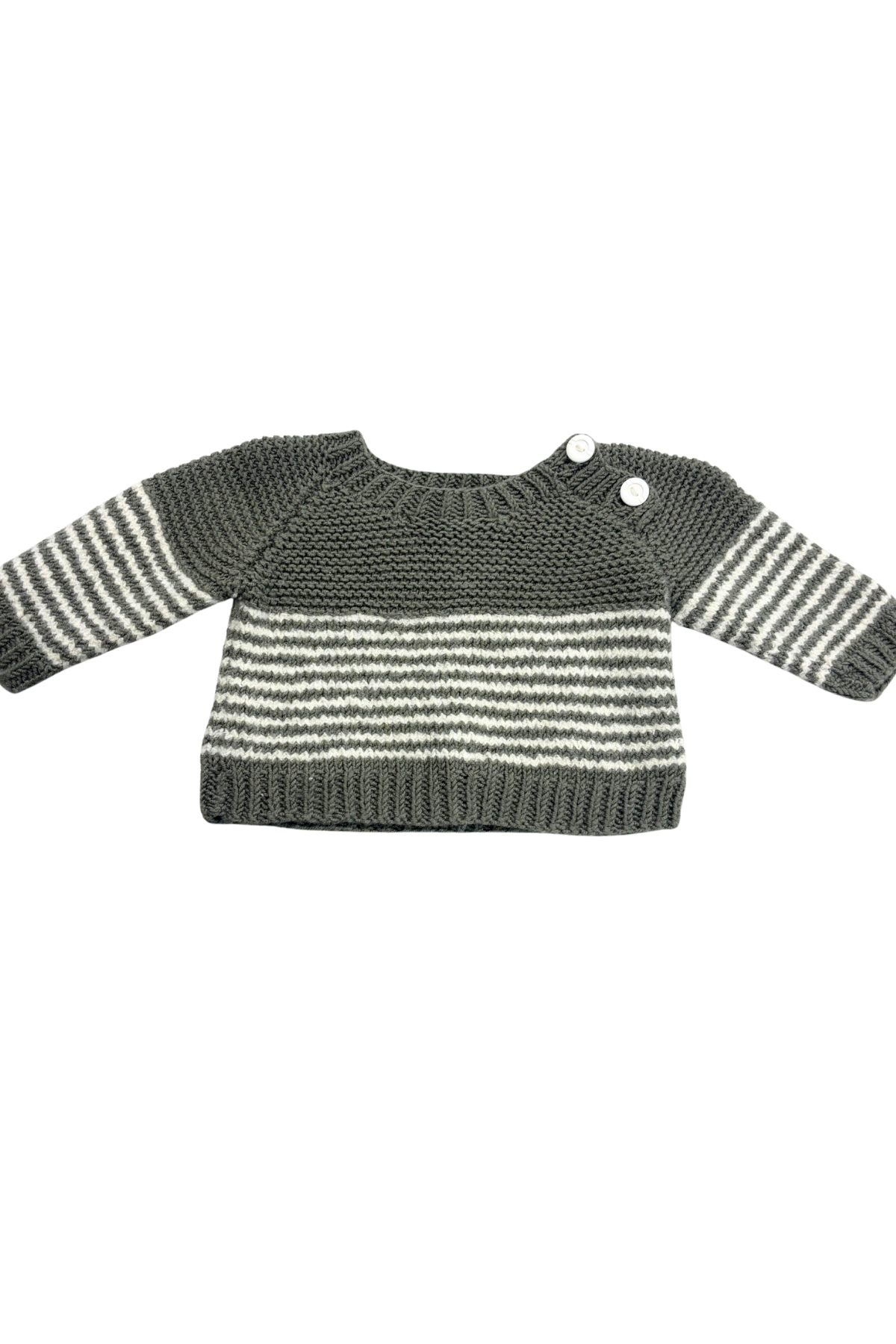 Babies striped knit jumper