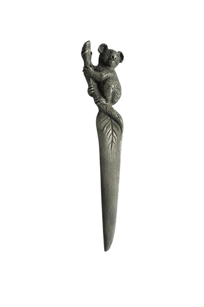 Australian made koala pewter letter opener