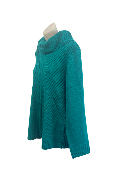 Millers Green turtleneck knit Jumper, L