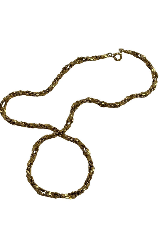 Layered S-Chain golden choker