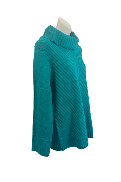 Millers Green turtleneck knit Jumper, L